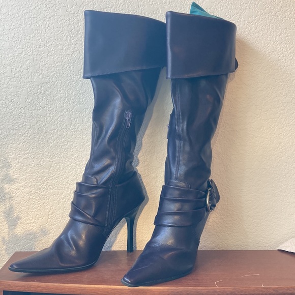 Rampage size 8m purple high heeled boots - Picture 7 of 10